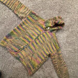 winter house Multicolor Striped Women's Sweater